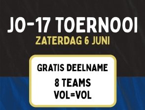JO17-toernooi | Zaterdag 6 juni 2026