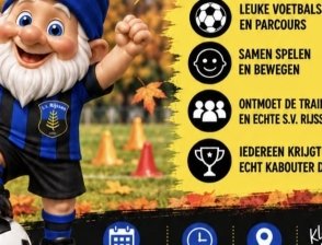 Kom jij bij ons Kaboutervoetballen op 14 Oktober? 