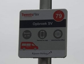 TwentsFlex bushalte s.v. Rijssen