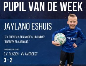 Jaylano Eshuis is pupil van de week zaterdag 19 april 2024 