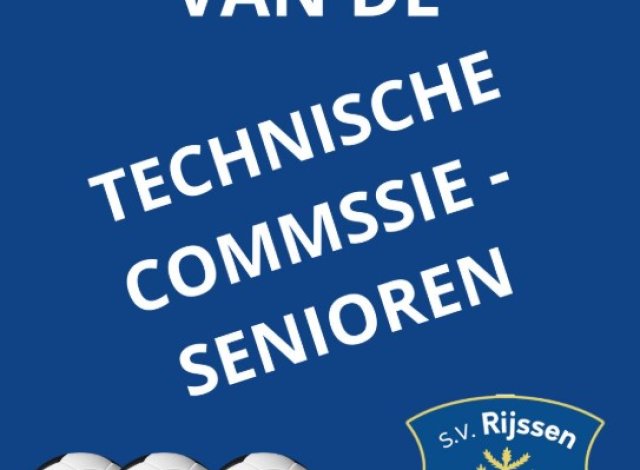Van de Technische Commissie Senioren