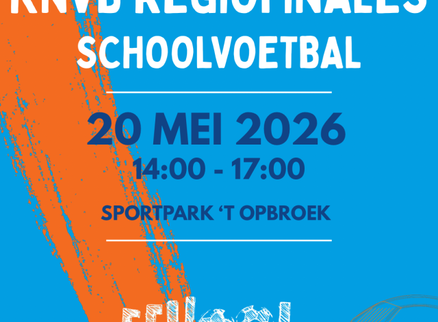 Regiofinales schoolvoetbal bij s.v. Rijssen