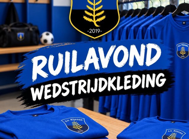 PAST HET NIET MEER? RUIL HET! 