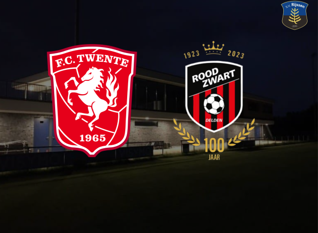 FC Twente MO16 en Rood Zwart JO15-1